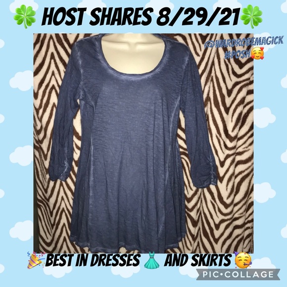 Style&co small blue sleep ๐ด shirt ๐ - Picture 4 of 4